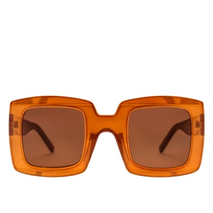 culos De Sol Chpo Oculos Brand Bengan Mustard Brown