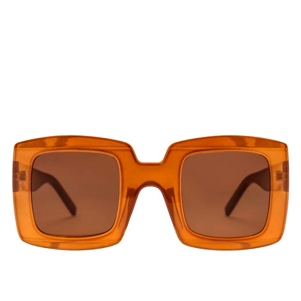 culos De Sol Chpo Oculos Brand Bengan Mustard Brown