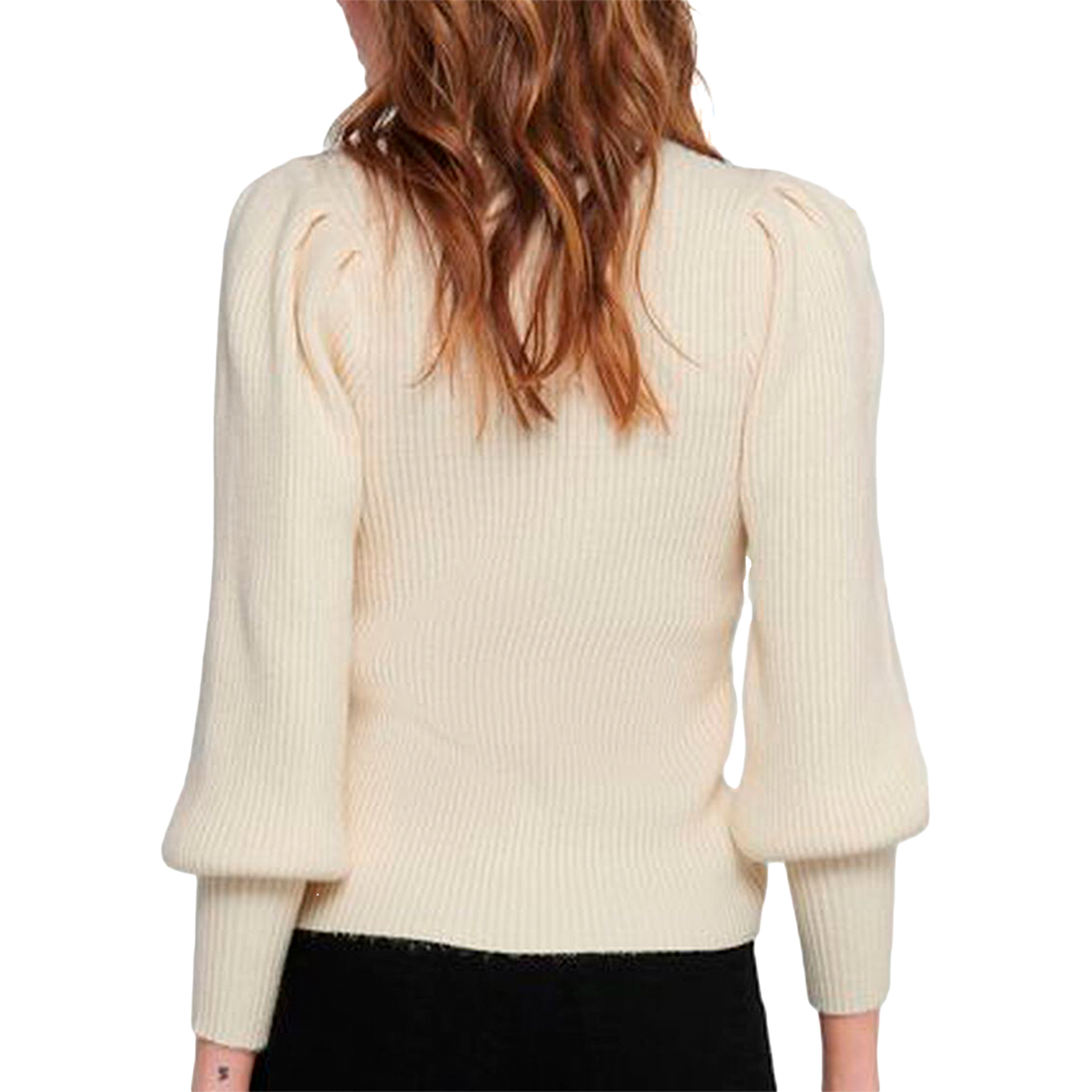 Only Pullover Fem Knit Vi50/nyl27/pl23