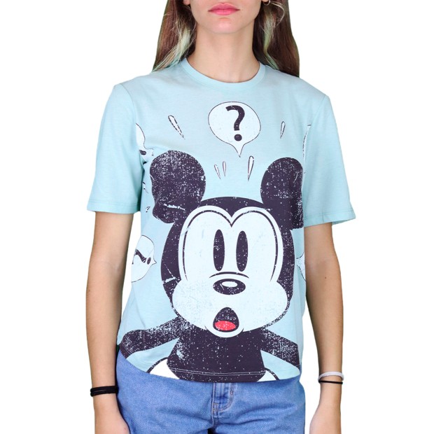 T-shirt Only T-shirt Mickey Oh/question Boxy S/s H