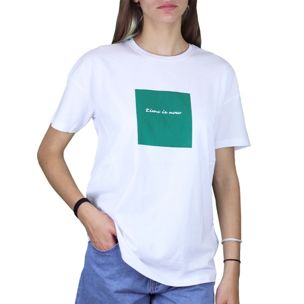 T-shirt Only T-shirt Femma S/s Bright White/time