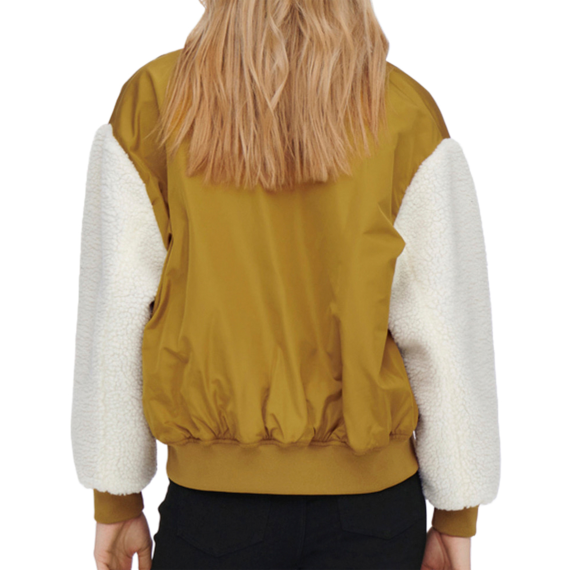 Only Bomber Harper Teddy Mix Bistre/cloud