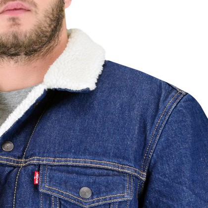 Levis Bluso Type 3 Sherpa Trucker Rockrid