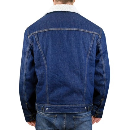 Levis Bluso Type 3 Sherpa Trucker Rockrid