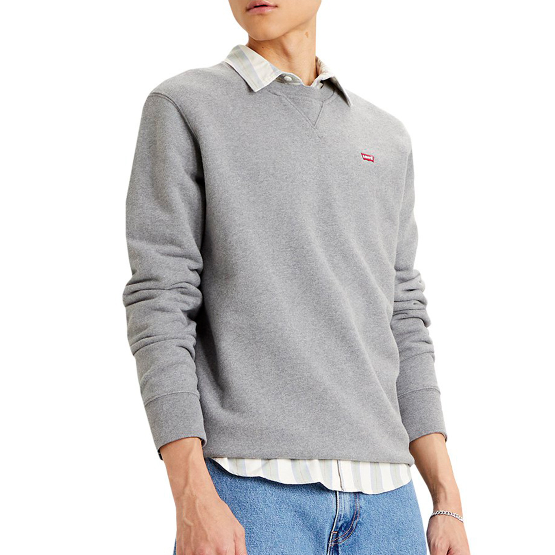Levis Sweat New Original Grey Heather