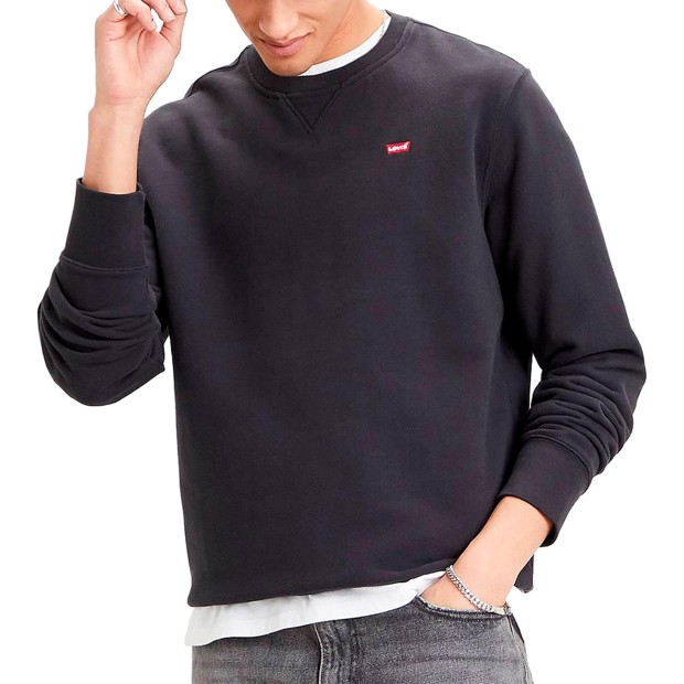 Sweat Levis Sweat New Original Crew Mineral Blk