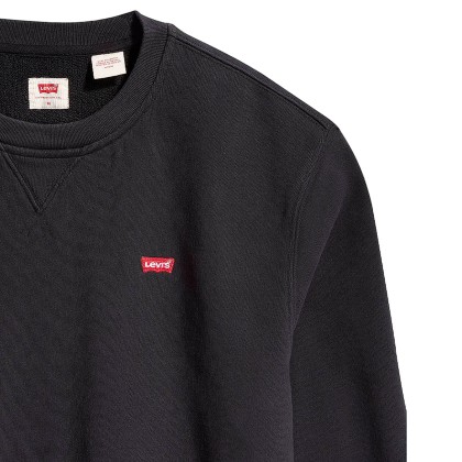 Levis Sweat New Original Crew Mineral Blk