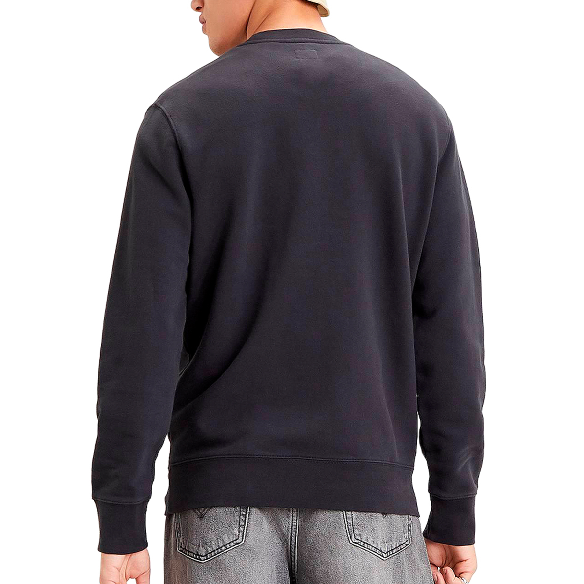 Levis Sweat New Original Crew Mineral Blk