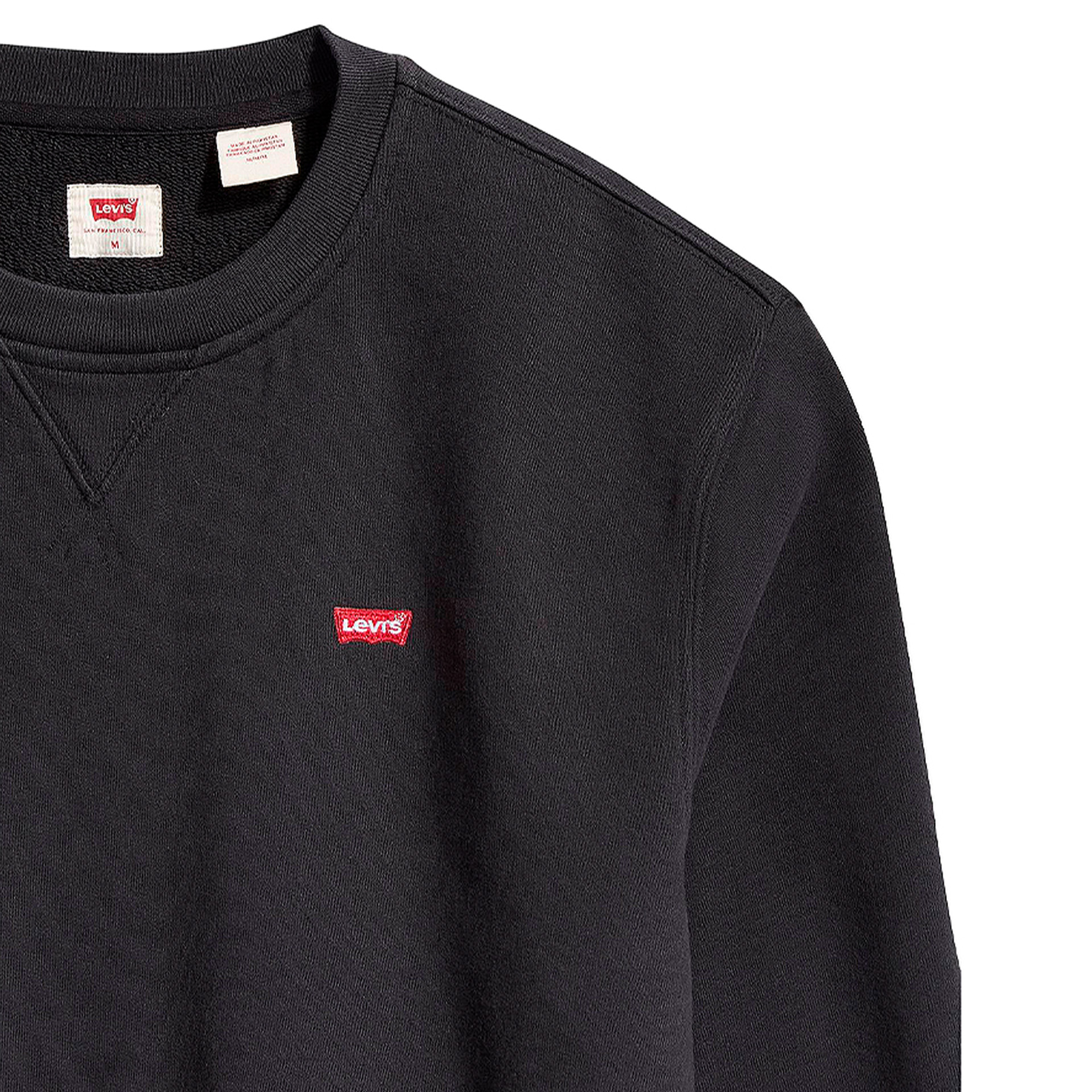 Levis Sweat New Original Crew Mineral Blk