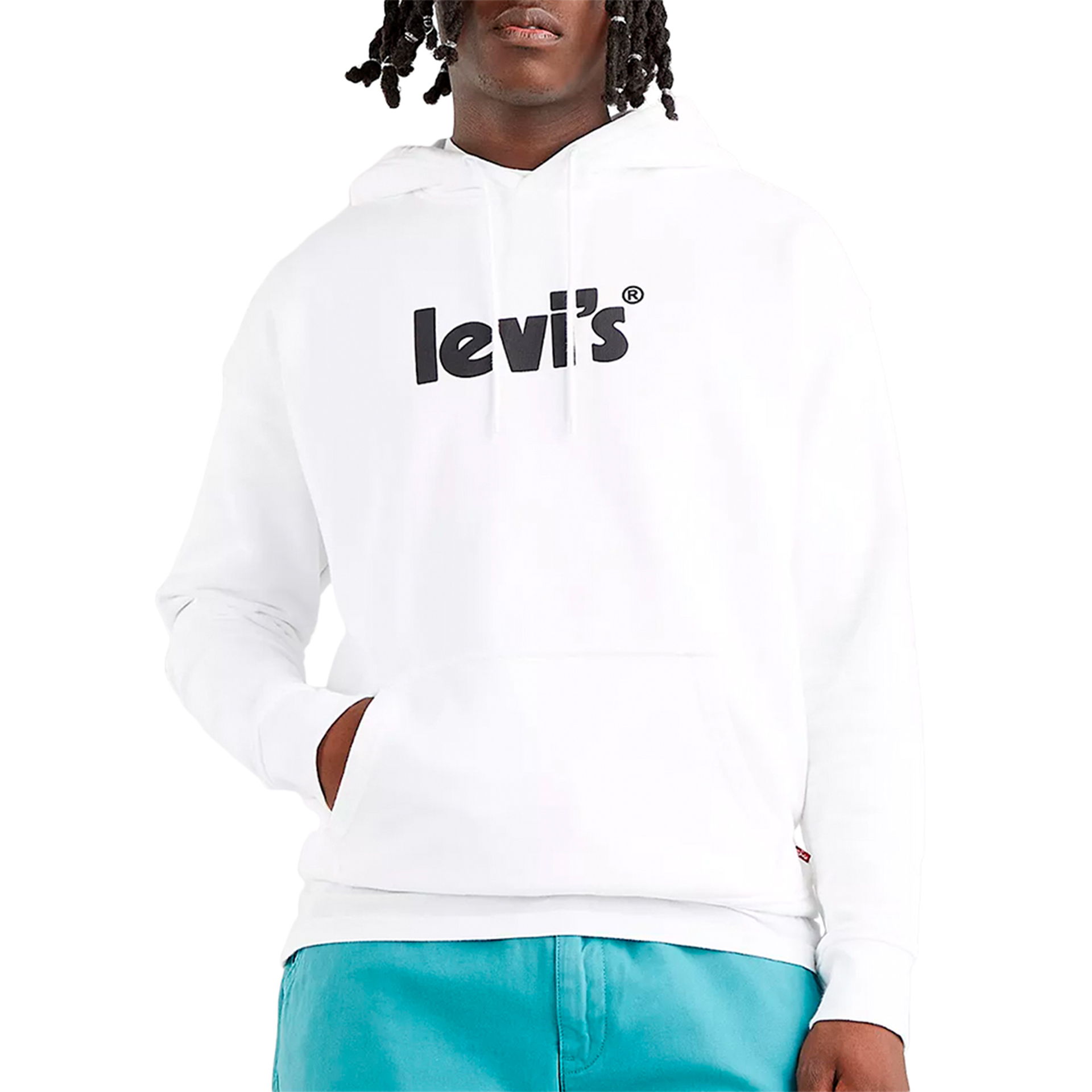 Levis Sweat Relaxd Graphic Po Poster White
