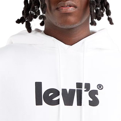 Levis Sweat Relaxd Graphic Po Poster White
