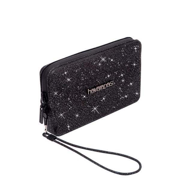 Bolsa Havaianas  Mini Bag Plus Glitter Black