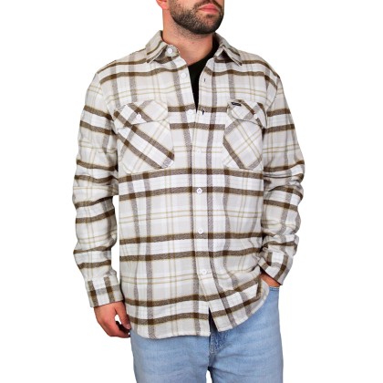 Camisa Brixton Camisa Bowery Heavy Weght Flanne