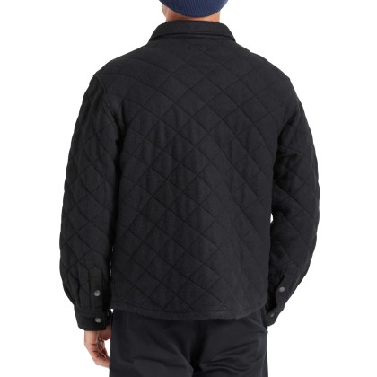 Brixton Camisa Cass Quilted Fleece Jkt Blk Brixton Camisa Cass Quilted Fleece Jkt Blk