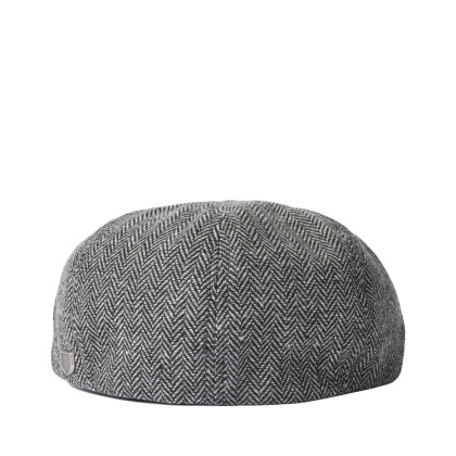 Brixton Boina Brood Snap Cap Grey Black