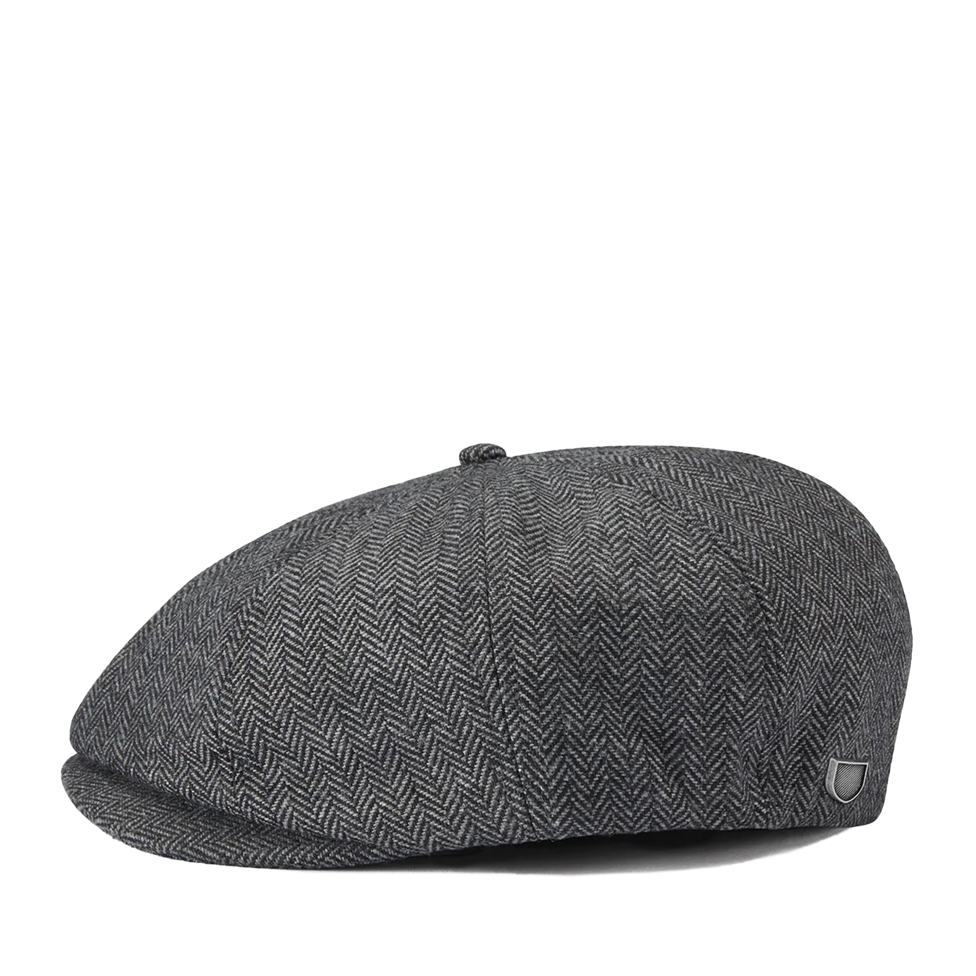 Brixton Boina Brood Snap Cap Grey Black