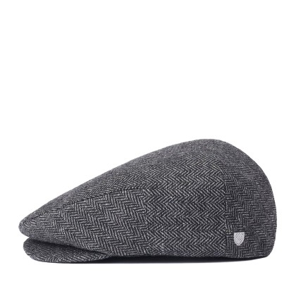 Bon Brixton Boina Hooligan Snap Cap Grey Black