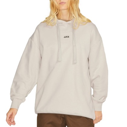 Sweat Jjxx Jxcleo Ls Loose Time Hoodie Moonbeam