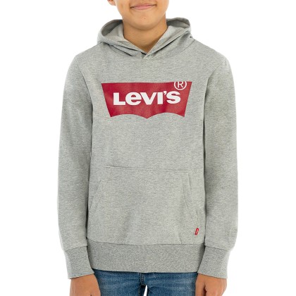 Sweat Levis Sweat Batwing Sreenprint Hoodie Grey