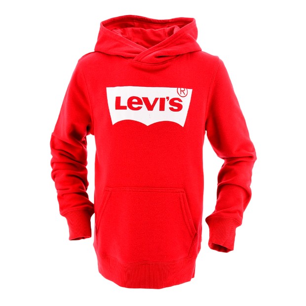 Sweat Levis Sweat Batwing Screenprint Red/wht