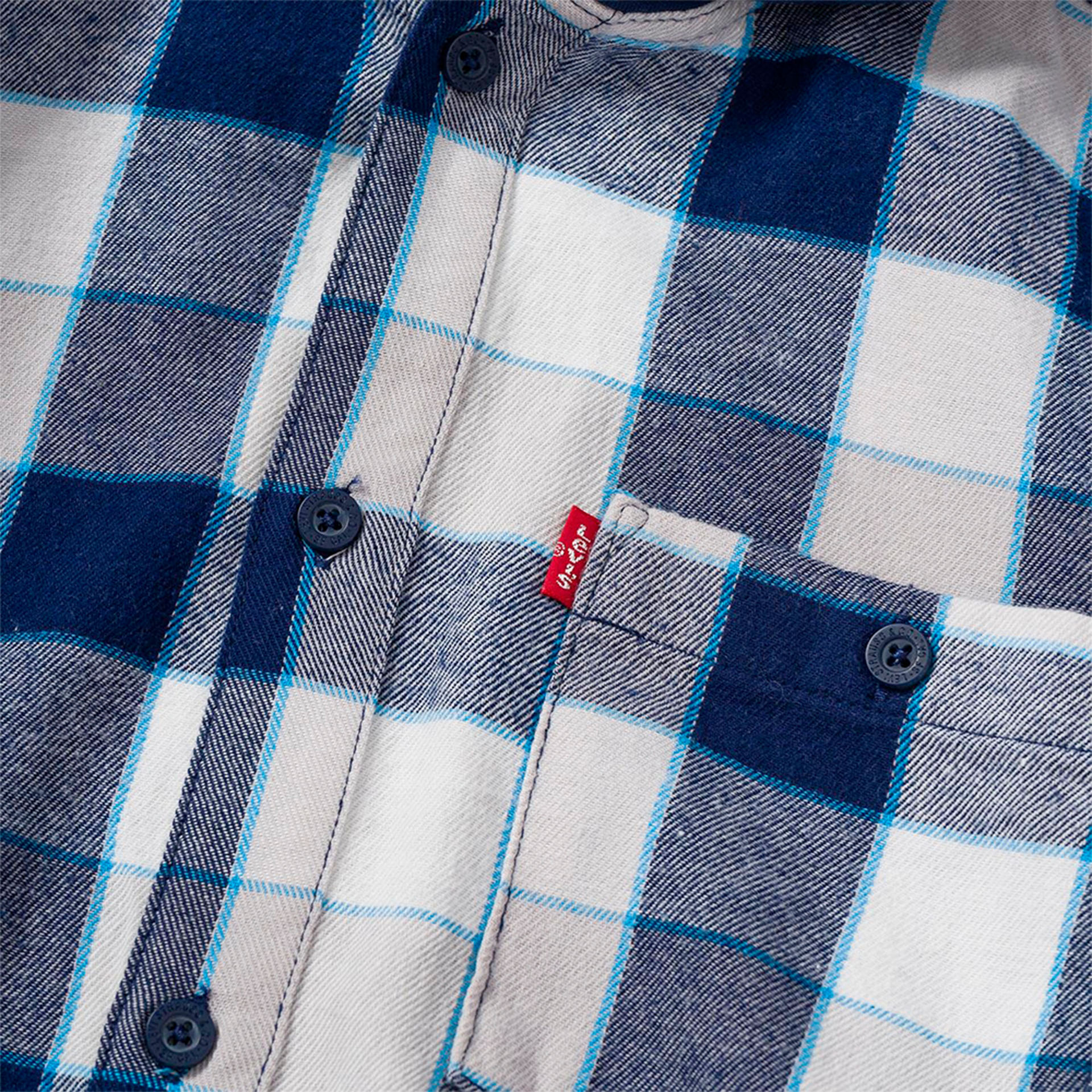 LevisCamisa Flannel Naval Academy