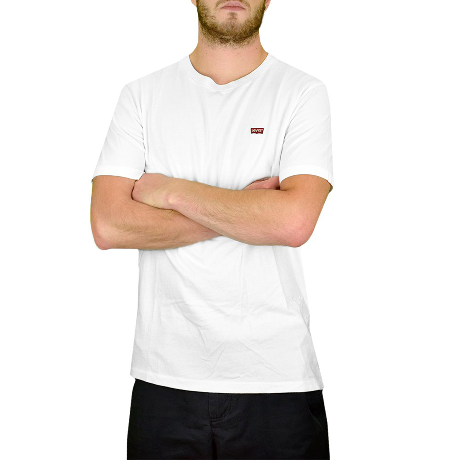 Levis T-shirt Original Hm White