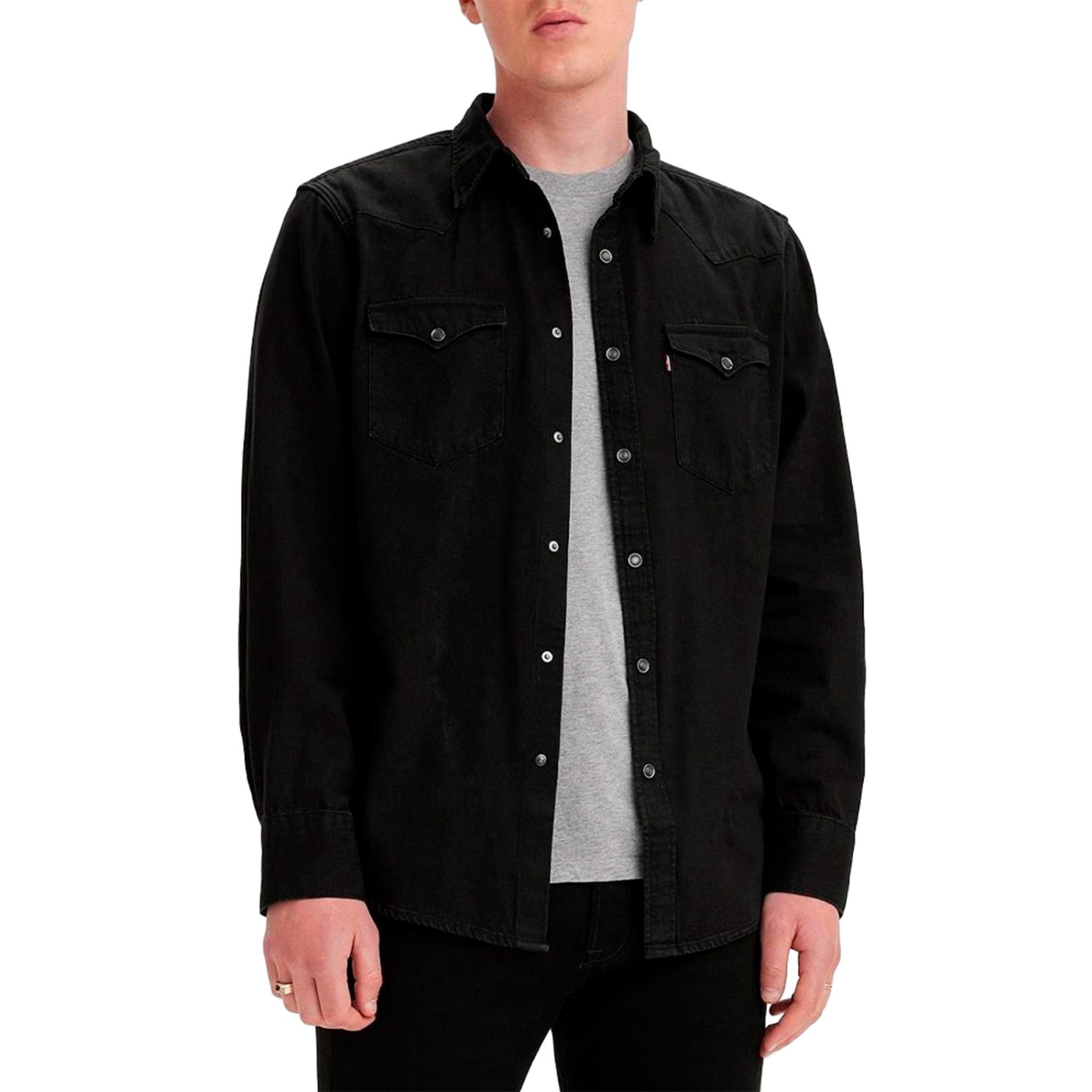 LevisCamisa Barstow Western Marble Blk