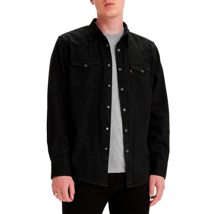 Camisa Levis Camisa Barstow Western Marble Blk