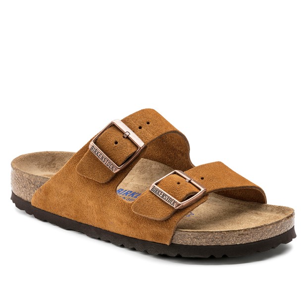 Sandlias Birkenstock Arizona Sfb Nubuck Leather-suede