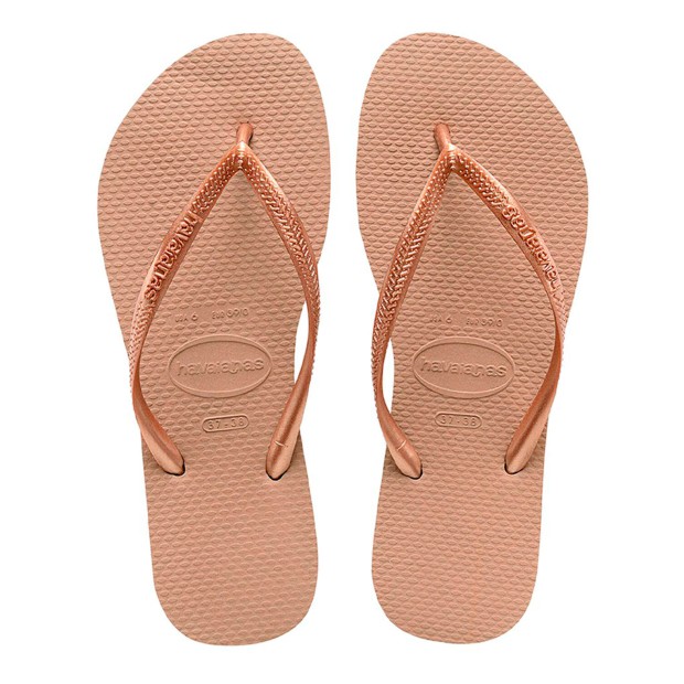 Chinelos Havaianas Slim Rose Gold