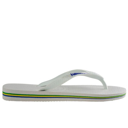 Havaianas Brasil Logo White Havaianas Brasil Logo White