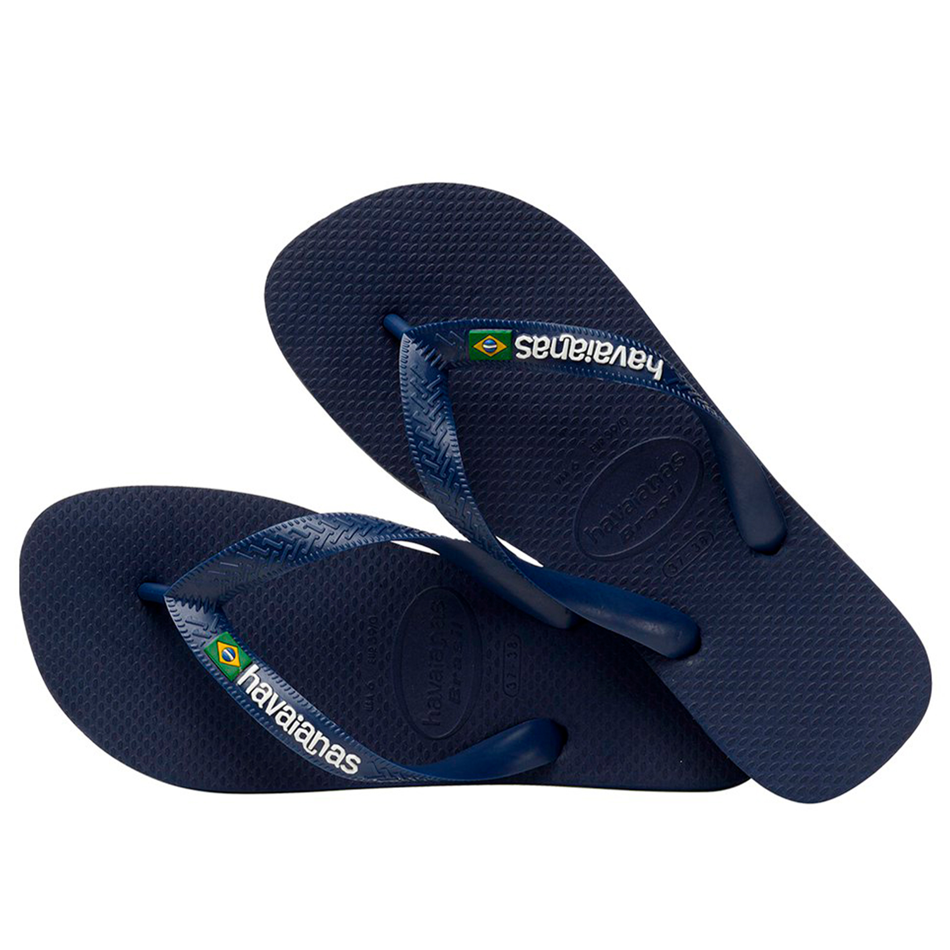Havaianas Brasil Logo Marinho