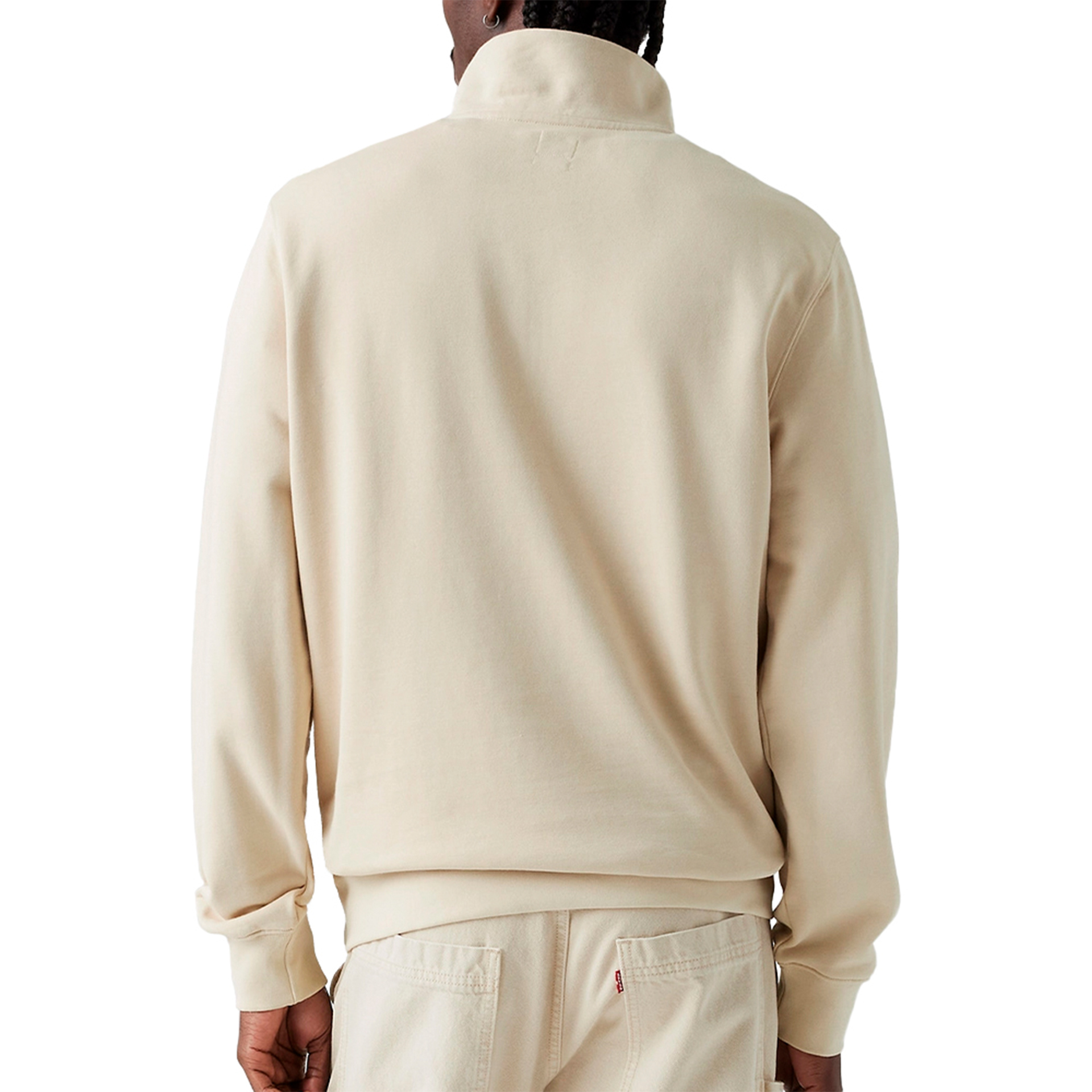 Levis Sweat Original Hm 1/4 Zip Fog