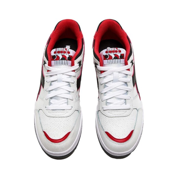 Diadora B.56 Icona White Ferrari Red Italy
