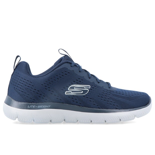 Sapatilha Skechers Summits Torre Navy Gray