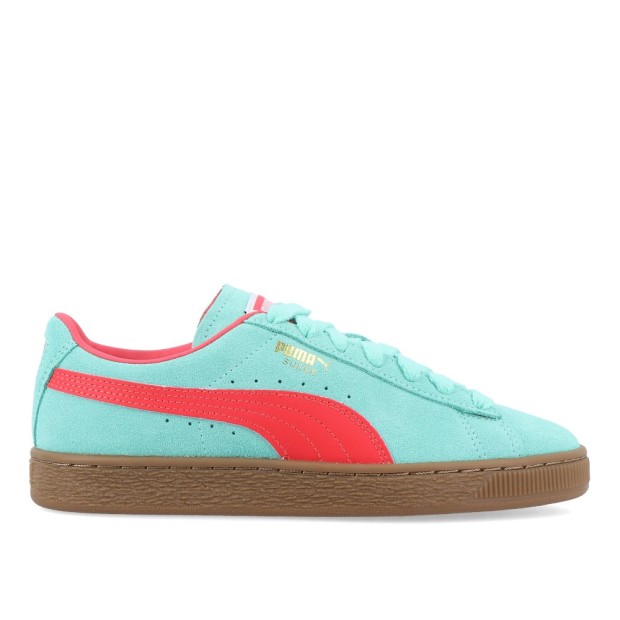 Sapatilha Puma Suede Terrace Mint/gum