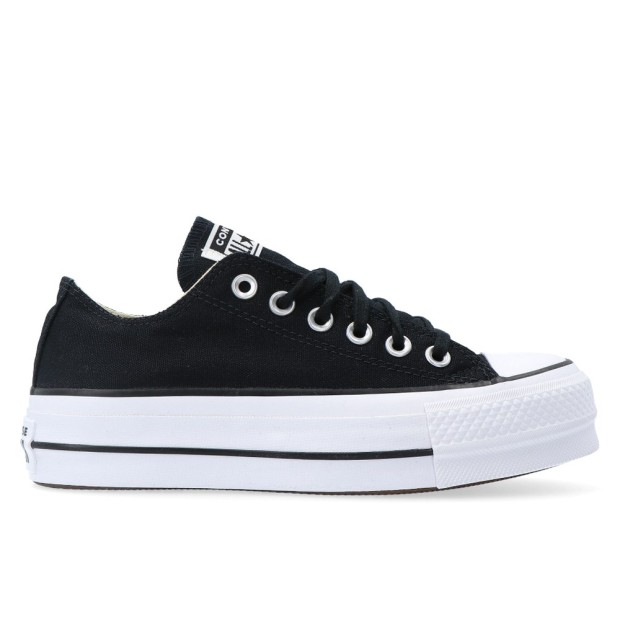 Sapatilha Converse Allstar Ctas Platform Ox Black/white