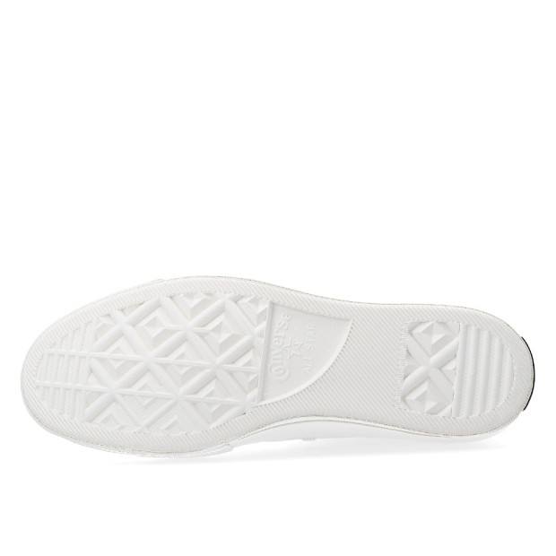 Converse All Star Ctas Platform Clean Hi Leather Wht/bl