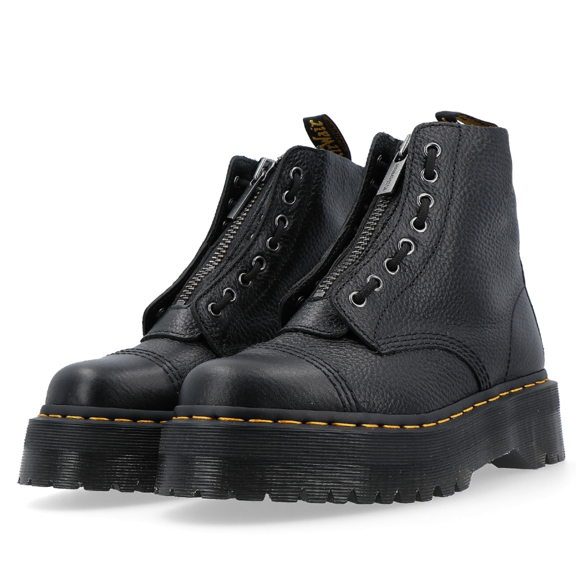 Dr. Martens Sinclair Black Milled Nappa