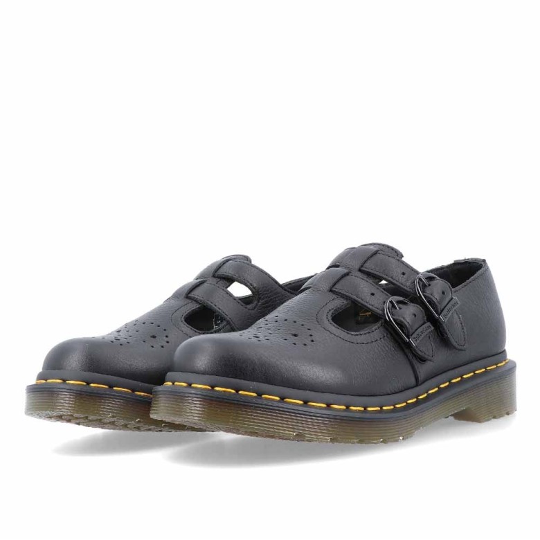 Mary Jane Codigo Descuento Martens Sapato Mary Jane Black Virginia