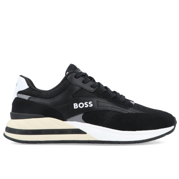 Sapatilha Hugo Boss Kurt Runn Sdme Black