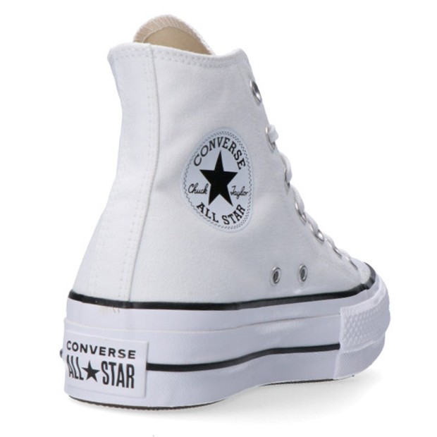 Converse All Star Ctas Platform Hi Wht/blk