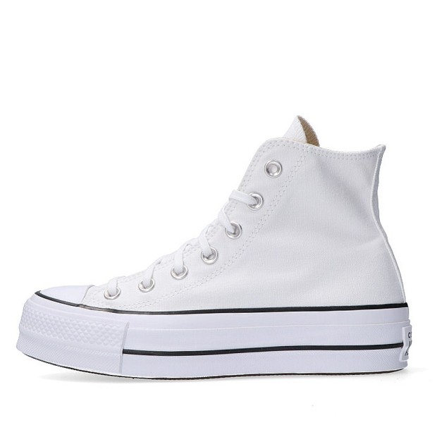 Converse All Star Ctas Platform Hi Wht/blk