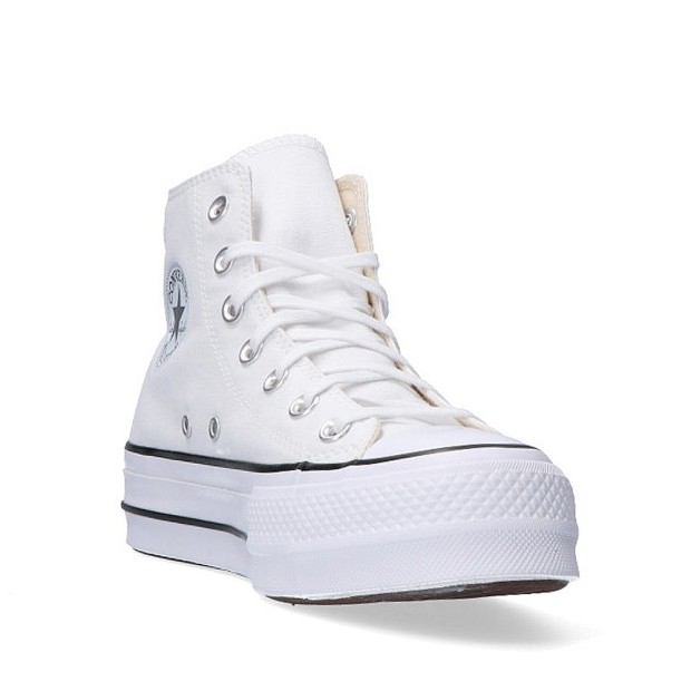 Converse All Star Ctas Platform Hi Wht/blk