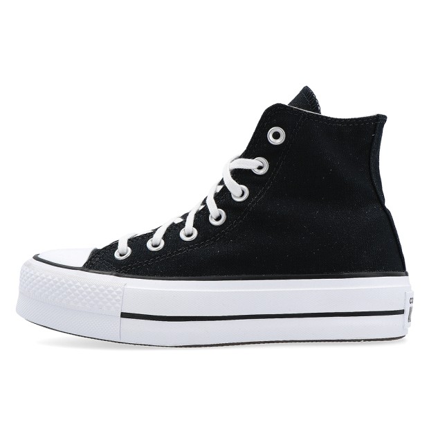 Converse All Star Ctas Platform Hi Black/w