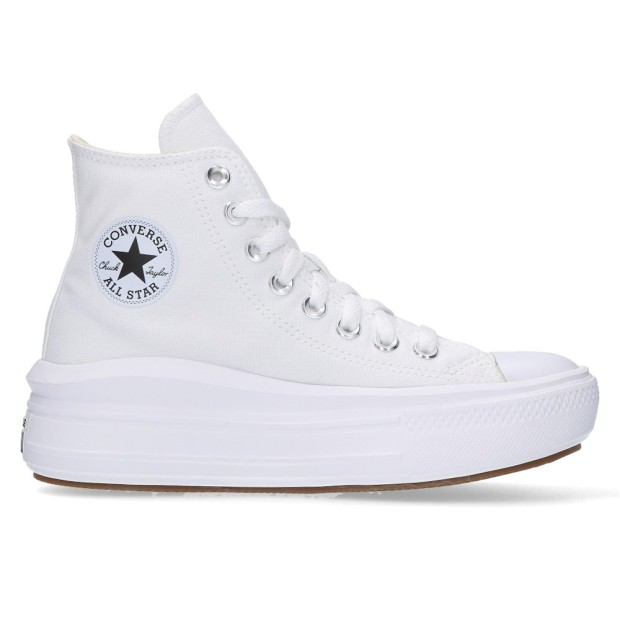 Sapatilha Converse All Star Ctas Move Hi Whit/nat/bl