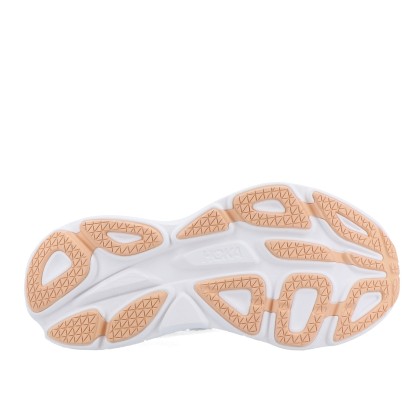 Hoka W Bondi 8 White Cantaloupe
