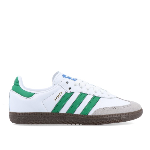 Sapatilha Adidas Samba Og Ftwwht Green Supcol