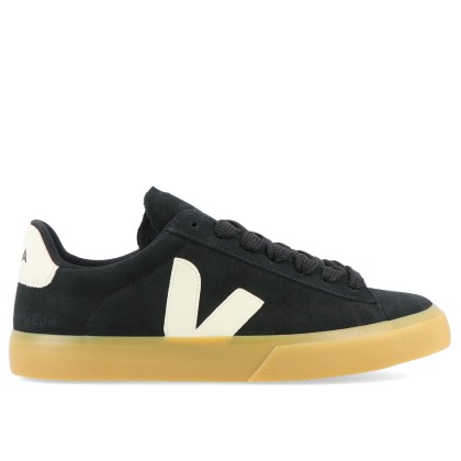 Sapatilha Veja Campo Suede Black Pierre