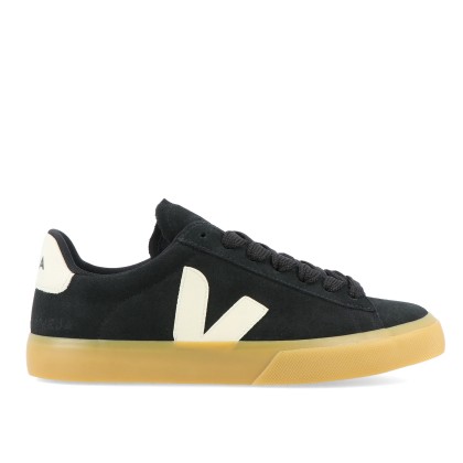 Sapatilha Veja Campo Suede Black Pierre